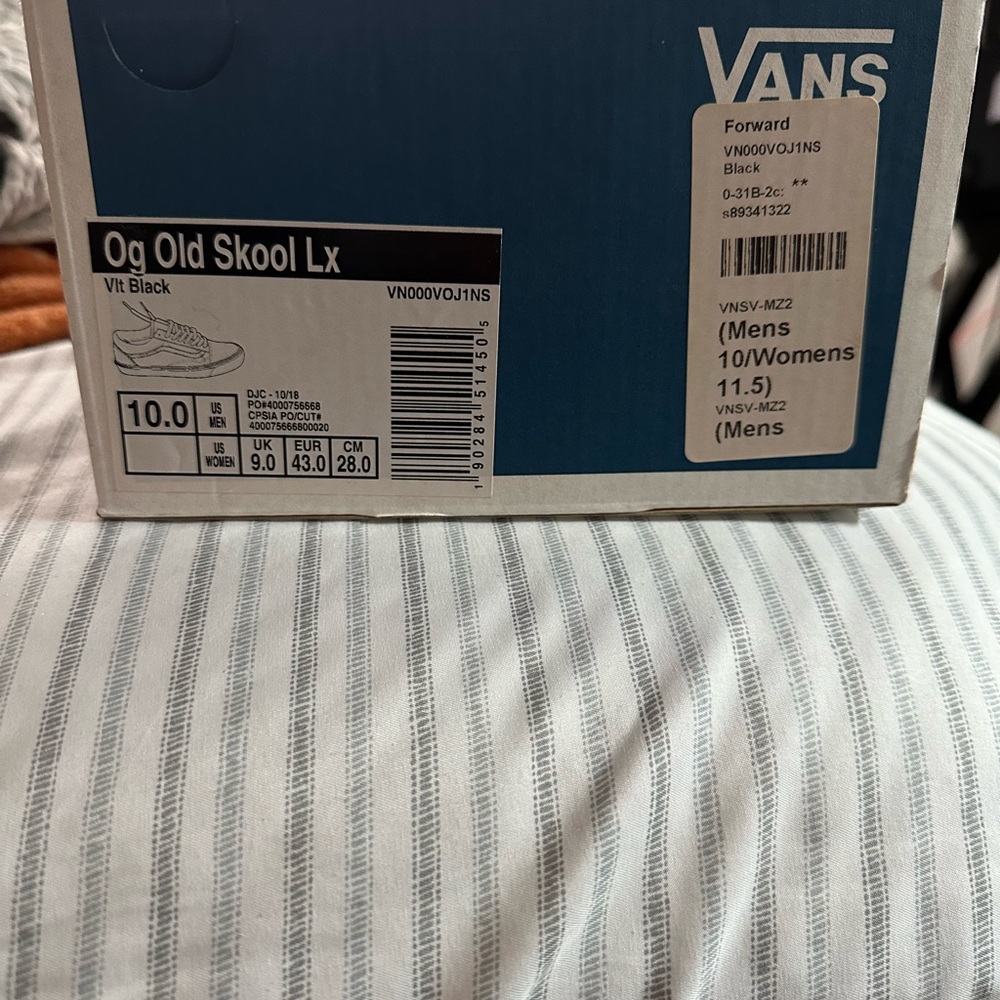 Vans OG Old Skool LX Black Sneakers